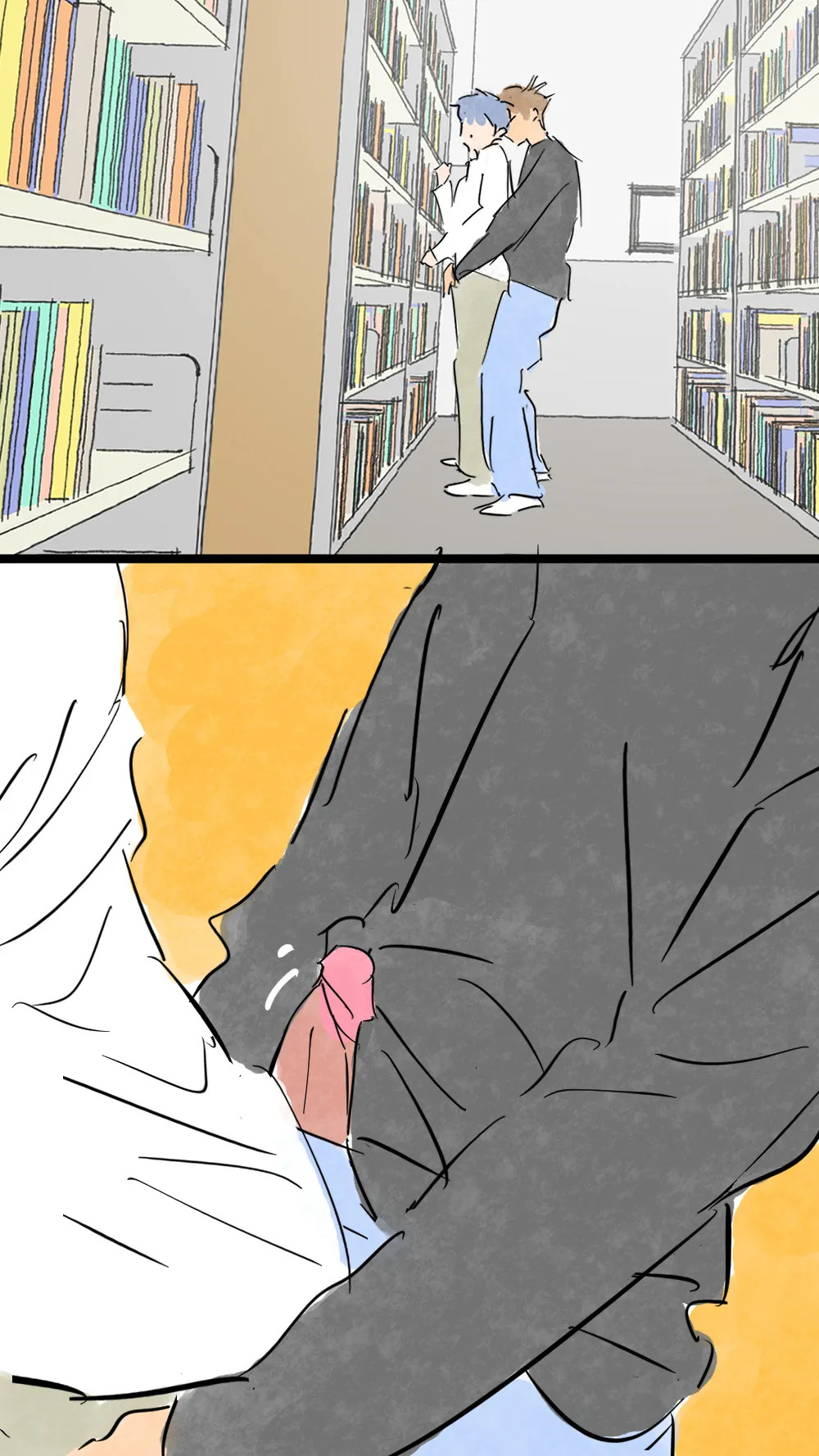 An Open Friend | In the library page 7 full