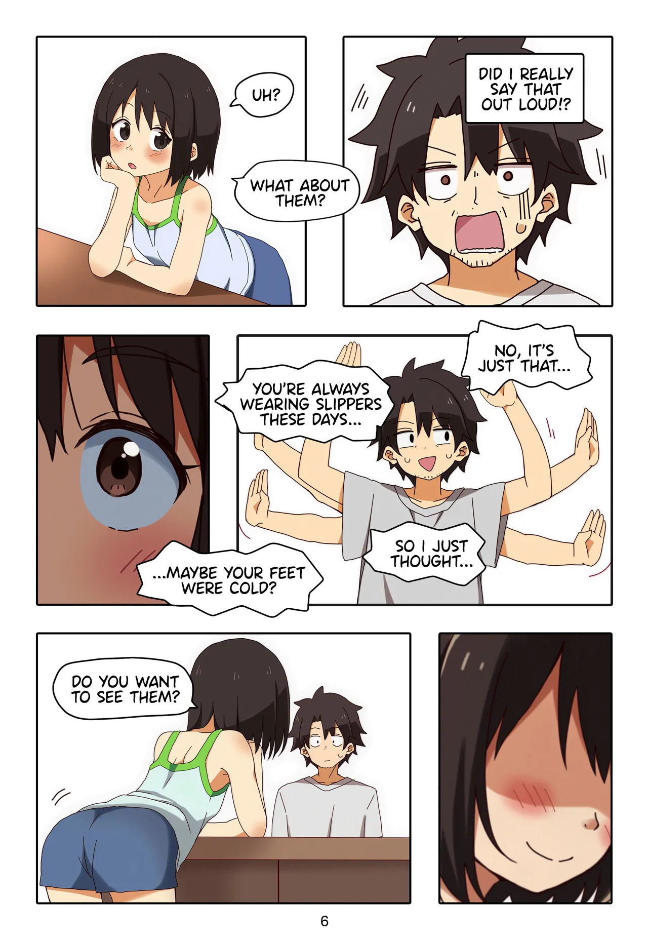 My sister´s perfect feet  Complete page 7 full