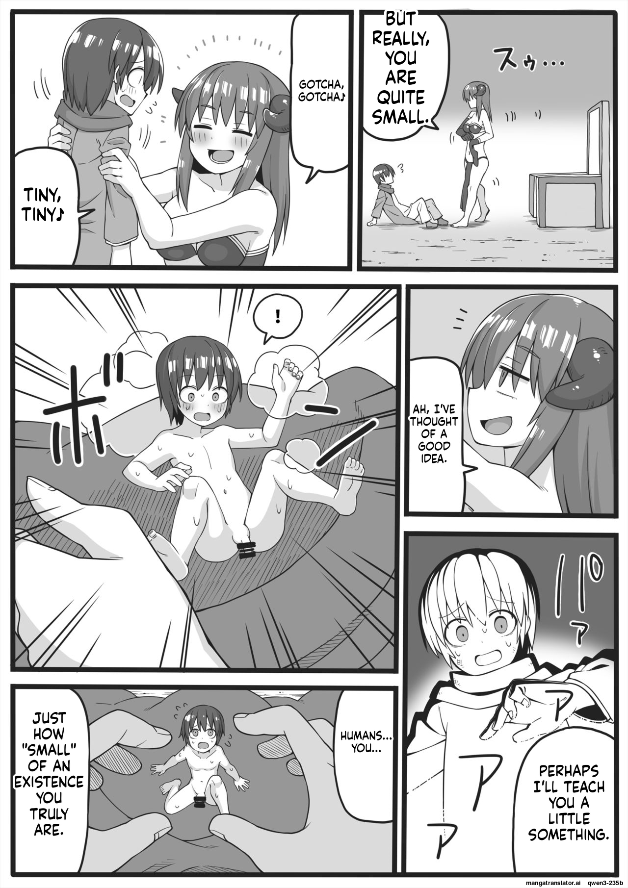 Yuusha ga Chiisaku sarete Ecchi na Koto o Sarete shimau Manga page 2 full