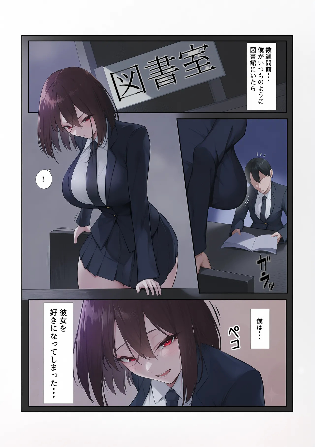 僕だけ知らない彼女の「姿」。 page 4 full