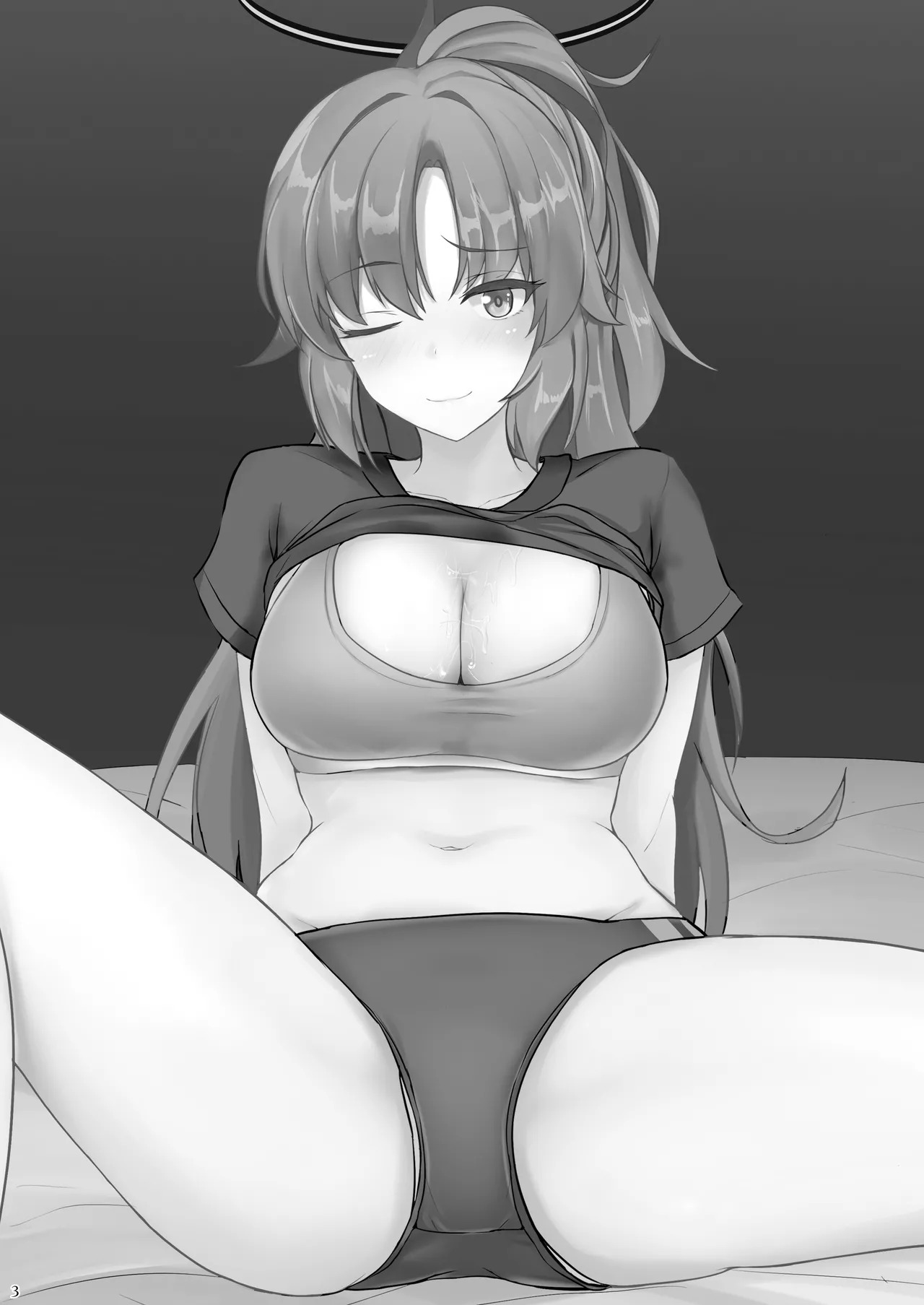 Hayase Yuuka de Shikoritai | 想用早濑优香来嘿咻嘿咻 page 3 full