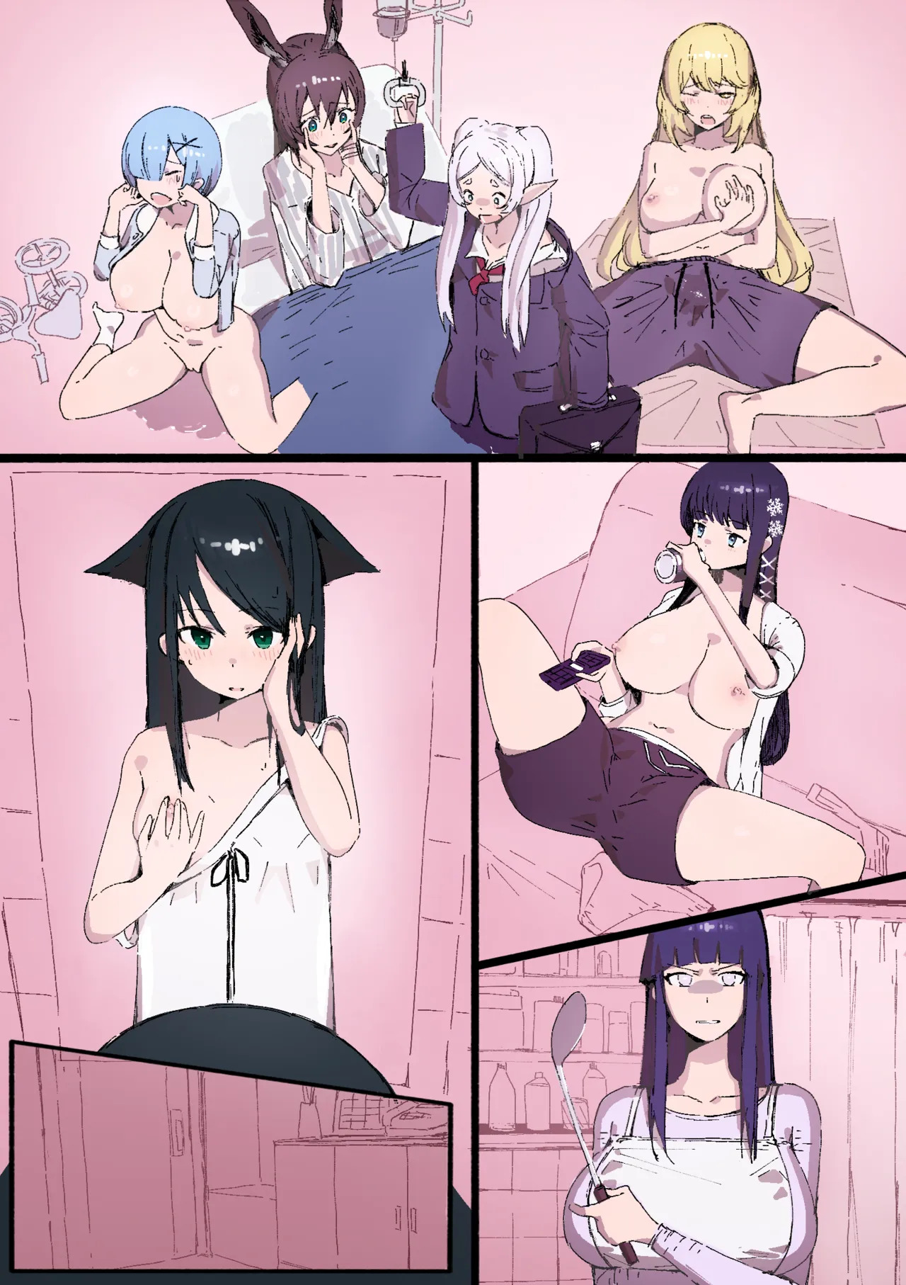 全人類都變成女性動漫角色 page 7 full