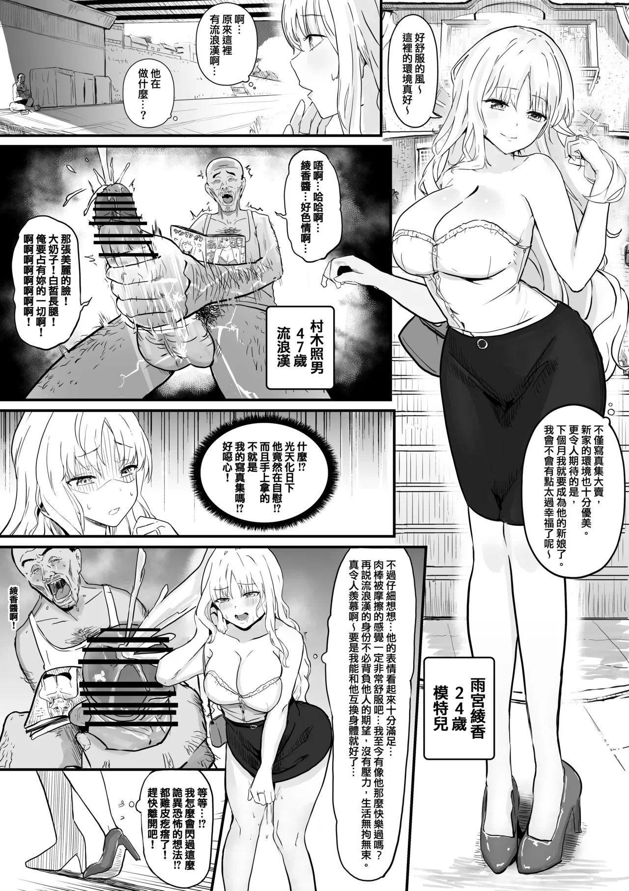 急性換身衝動－模特兒和流浪漢 page 2 full