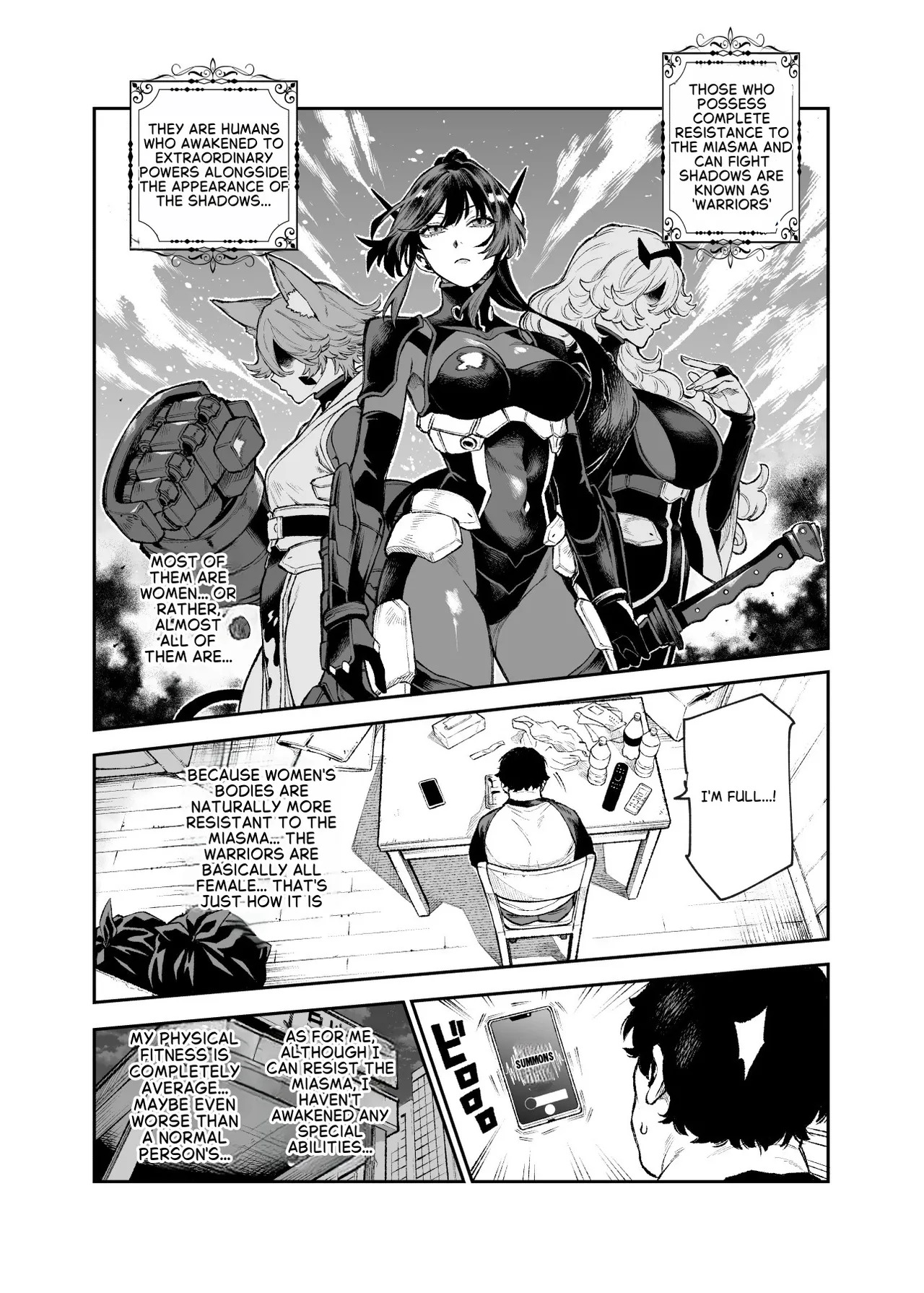 Daily Life of a Low-Ranking Male Staff Member in the Anti-Shadow Special Forces - Chapter 1 page 8 full