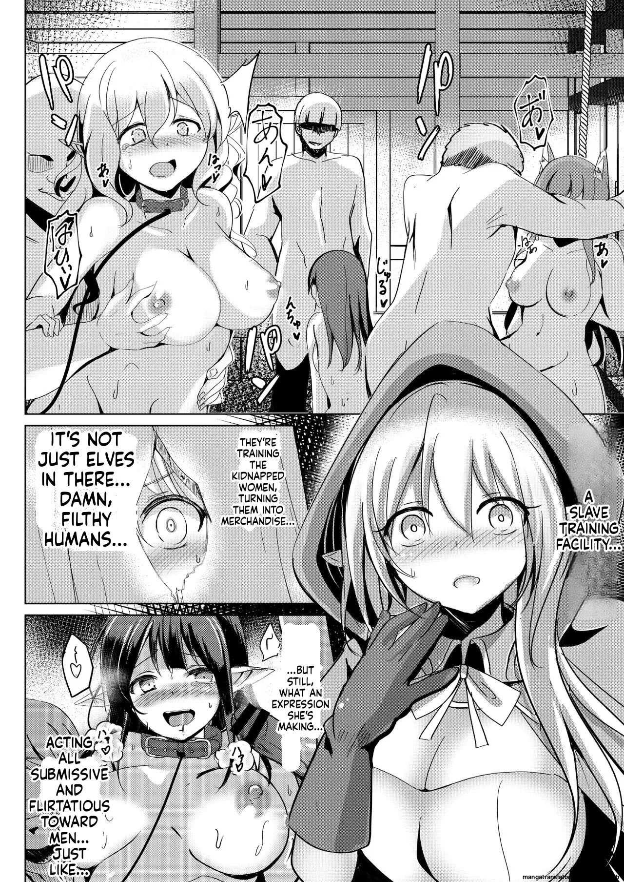 Elf Kishi Ryoujoku Boku ga Hitojichi Kanojo ga Dorei page 8 full