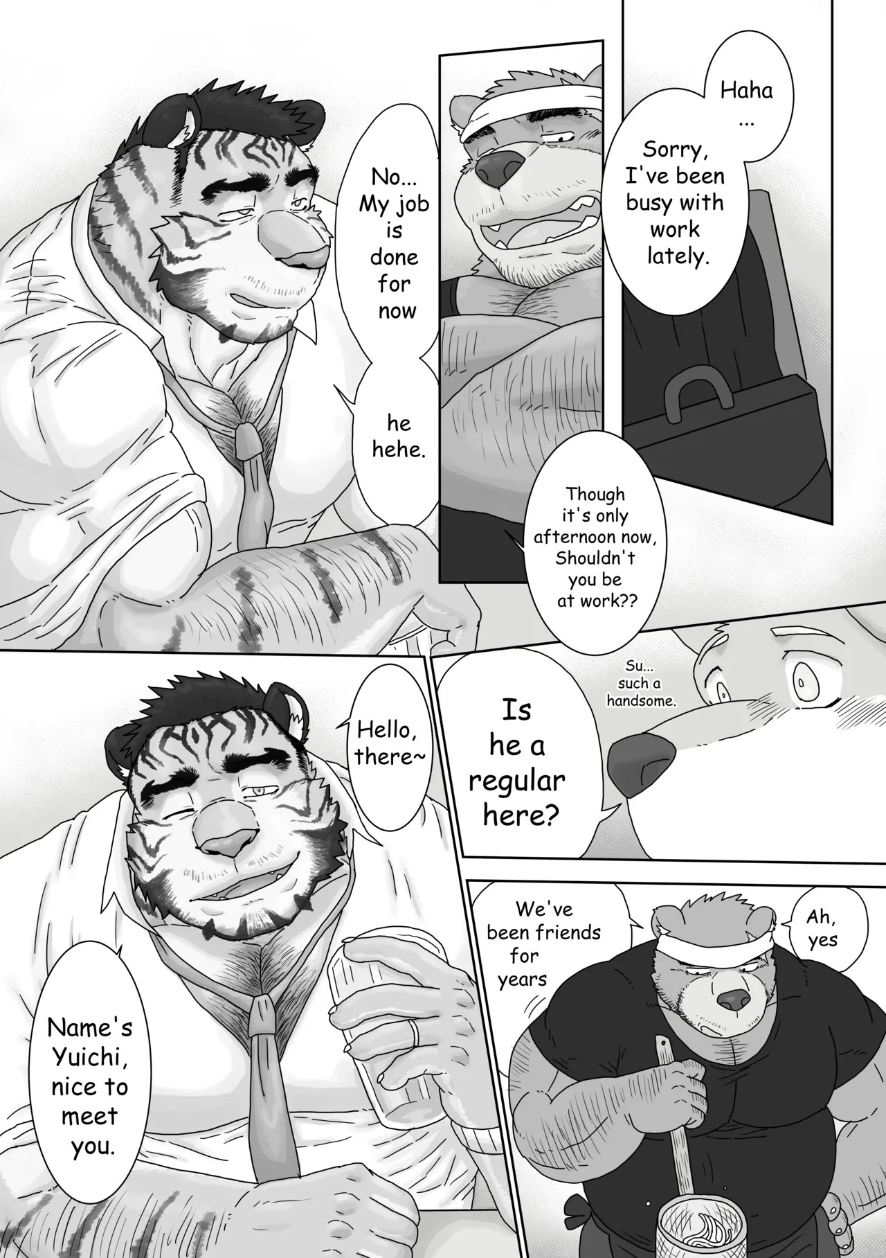 Regarding worked at the unlce bear's ramen shop 2 -Uncle Tiger Chapter- page 7 full