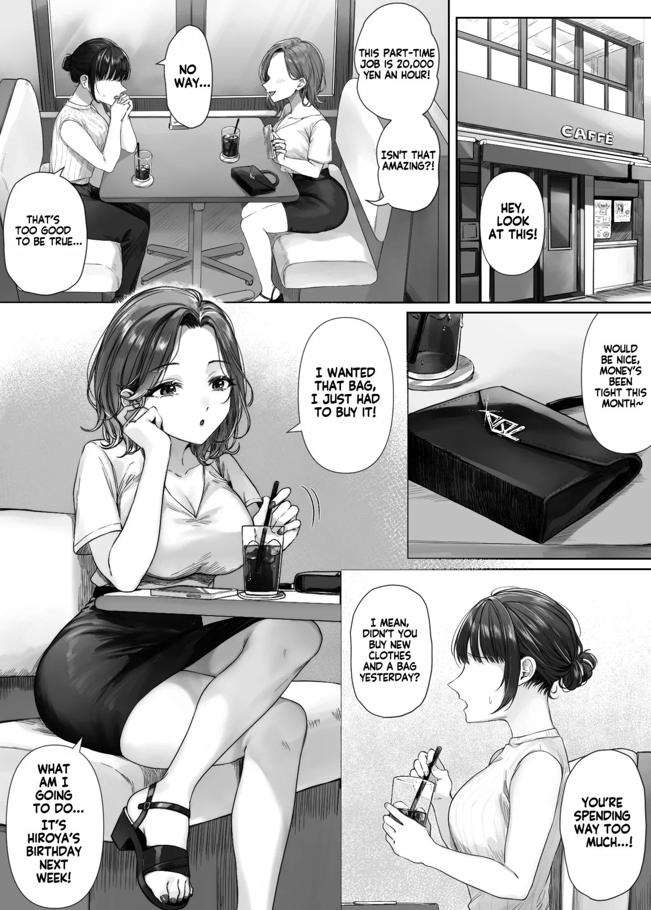 Wari no Ii Baito Nante Sonzai Shinai | This job was too good to be true page 2 full