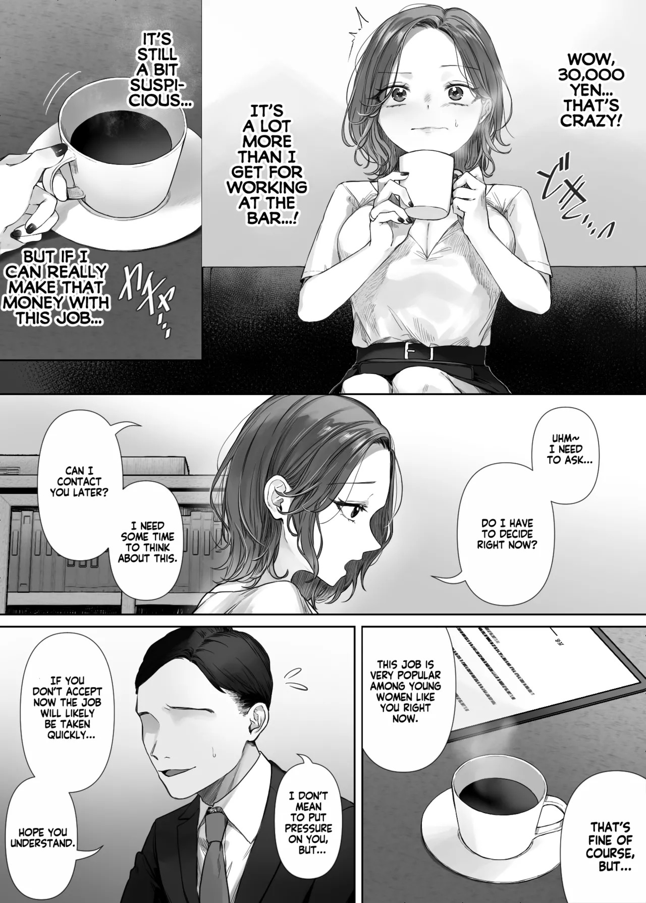 Wari no Ii Baito Nante Sonzai Shinai | This job was too good to be true page 6 full