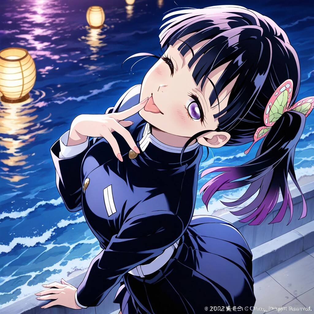 Kanao Tsuyuri From Kimetsu No Yaiba - Tentacles Opening page 8 full