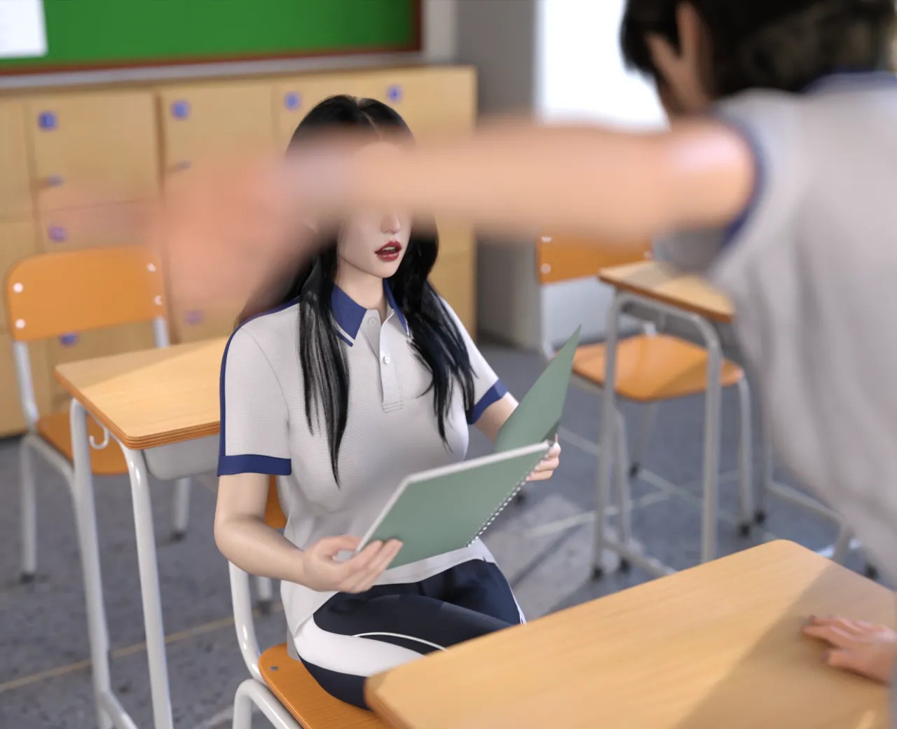 Lula惩罚班长5幕后图 page 9 full