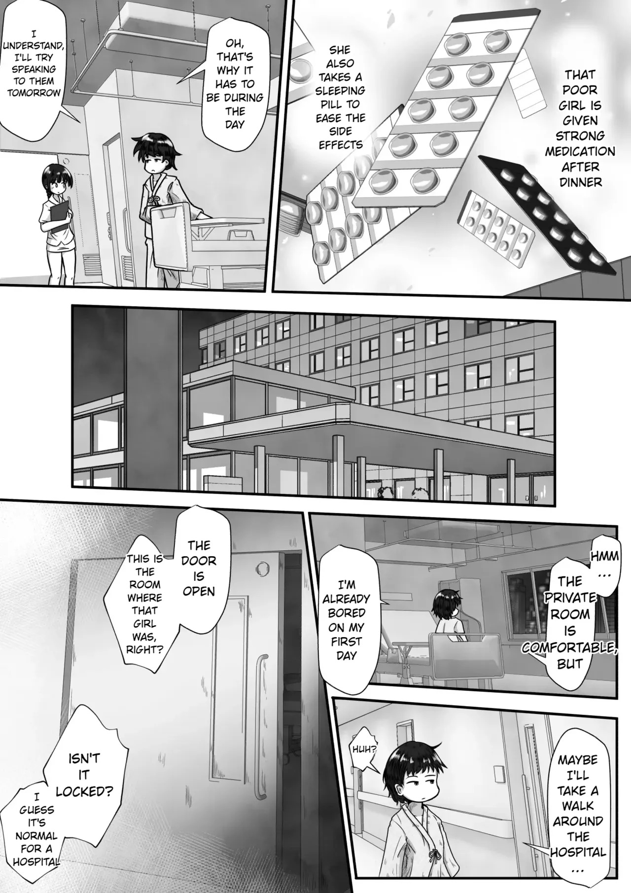 Byoujaku na Onnanoko no Byoushitsu ni Shinnyuu Shite Mukyoka de Maiban Nakadashi Suru Ohanashi | A story about sneaking into a sickly girl's hospital room every night and creampieing her without consent page 4 full