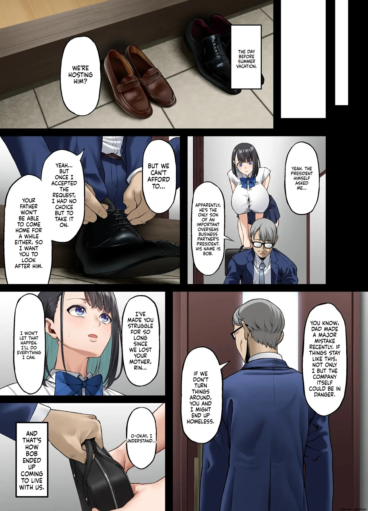 Homestay-chuu no Kokujin Chinpo ni Kanojo ga Mesu Ochi Saserareta Hanashi | The Story of My Girlfriend Falling Under the Spell of a Black Guy While Hosting a Homestay page 7 full