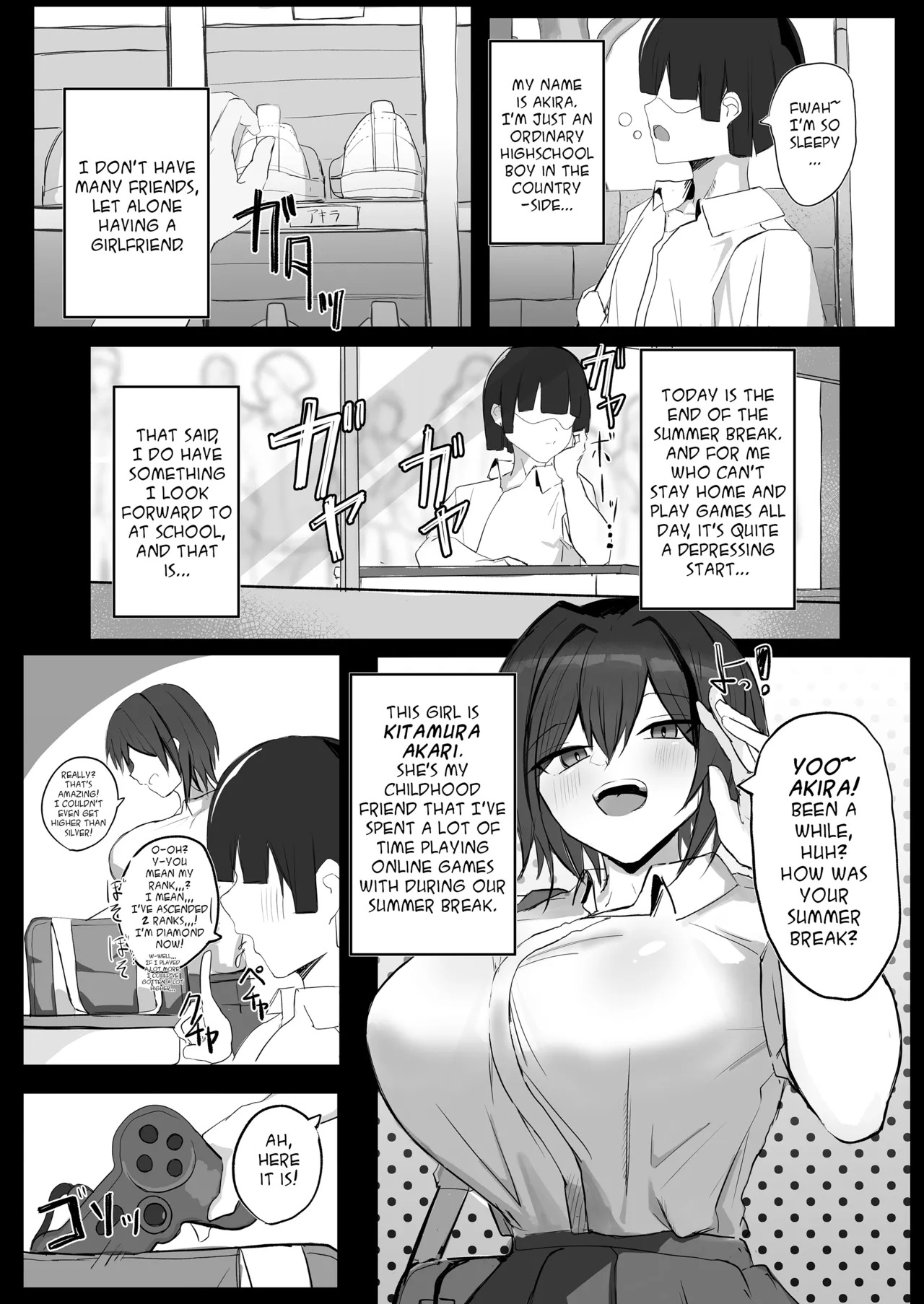 Boyish K-Cup Osananajimi ga InCha no Aitsu to Sex Shiteta | My Boyish, Childhood Friend was Having Sex With That Nobody page 4 full