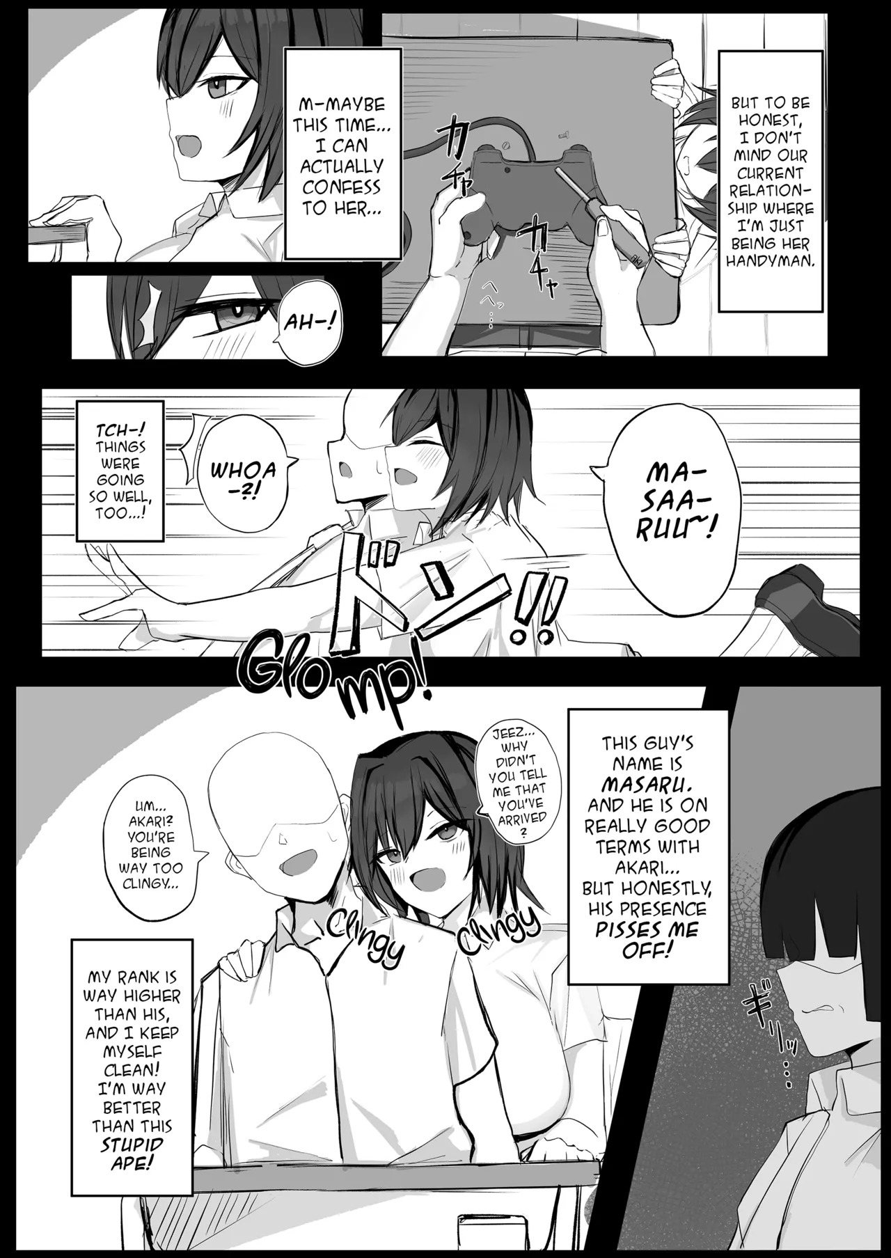 Boyish K-Cup Osananajimi ga InCha no Aitsu to Sex Shiteta | My Boyish, Childhood Friend was Having Sex With That Nobody page 6 full