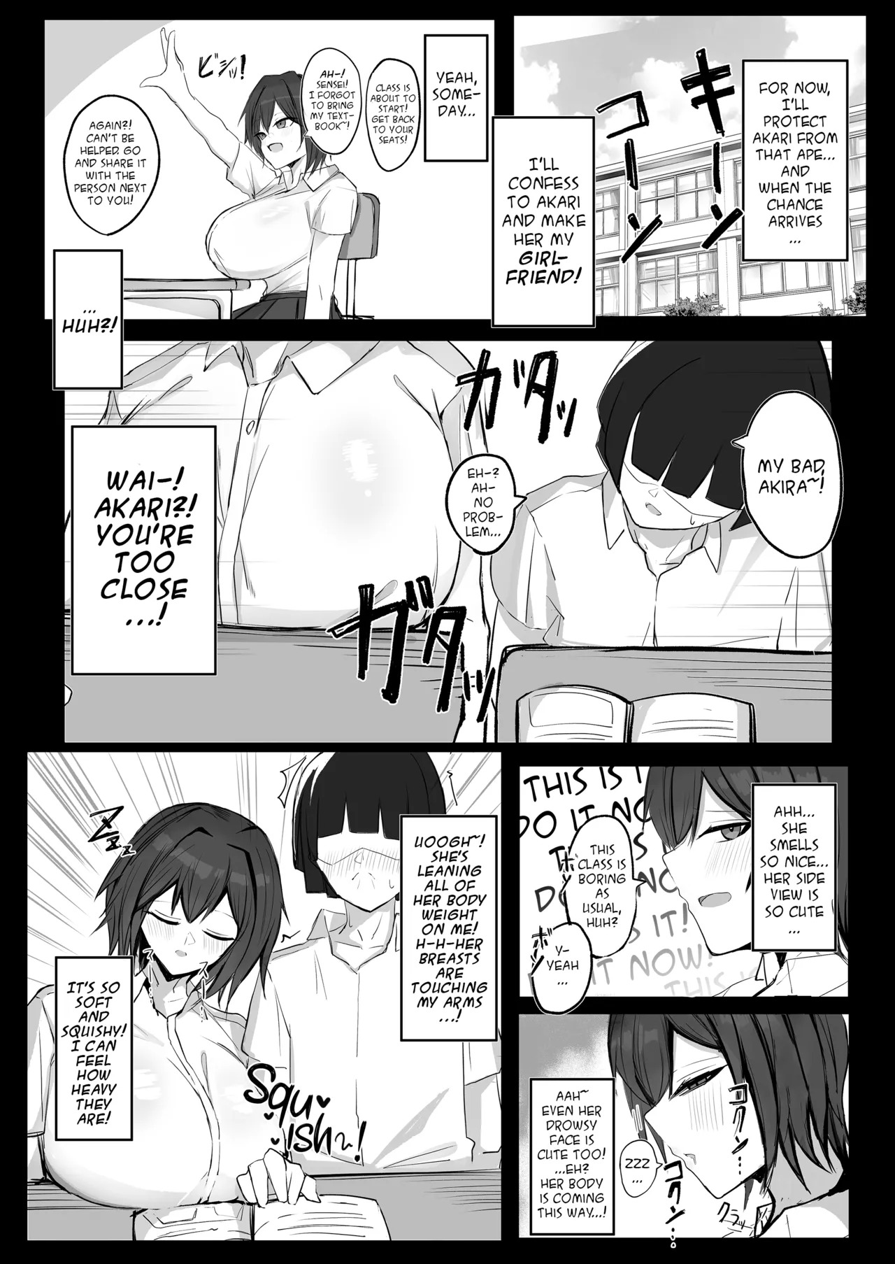 Boyish K-Cup Osananajimi ga InCha no Aitsu to Sex Shiteta | My Boyish, Childhood Friend was Having Sex With That Nobody page 8 full