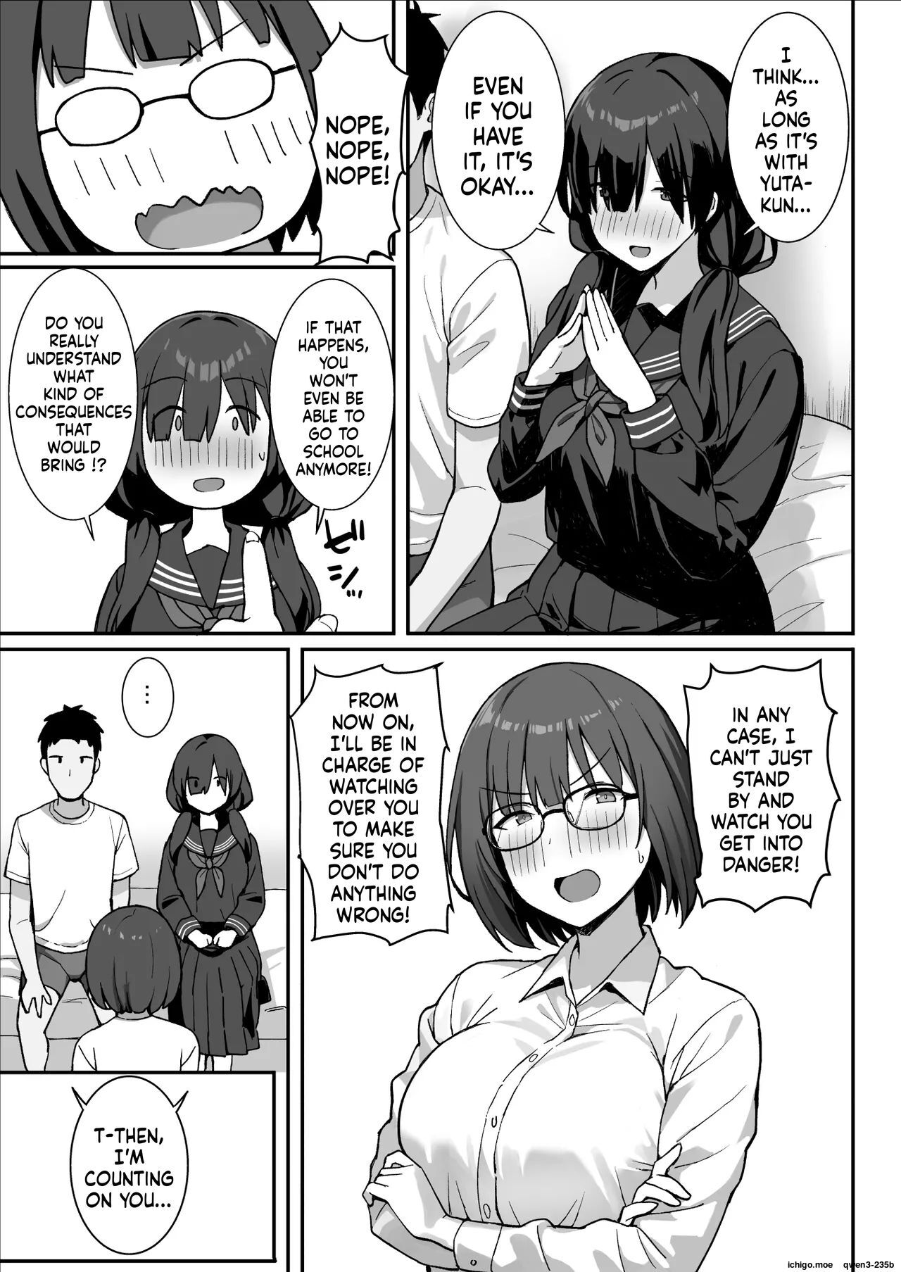 Jimi Kyonyuu no Stalker Onna ni Kokuhaku Sareta node Yarimakutte Mita Hanashi Ch 3 page 8 full