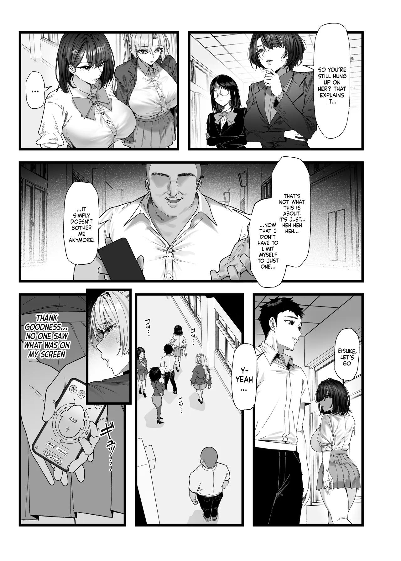 Netorare Saimin Apuri ~ Somerare Mesu-nobi suru Haha-musume ~ | The NTR Hypnosis App: A Corrupted Mother and Daughter Acting Like Sluts page 8 full
