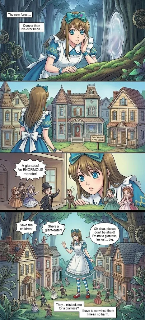 dollhouse kuni no alice AI GENERATED page 2 full