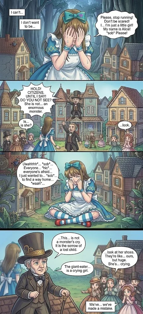 dollhouse kuni no alice AI GENERATED page 3 full