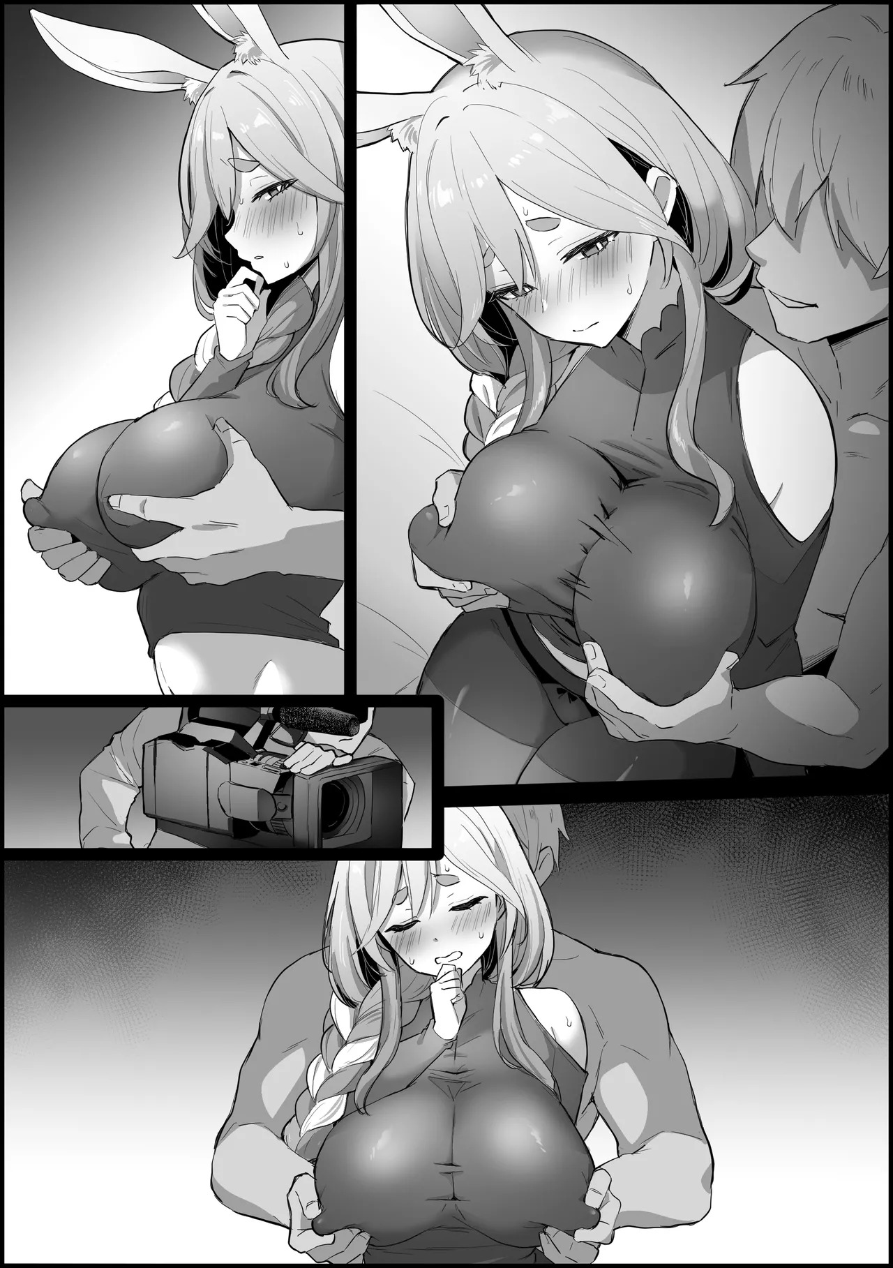 Kajino de shakkin o shita musume no kawari ni AV debyū suru Pe〇ra mama | 替在赌场欠债的女儿出演AV的佩〇拉妈妈 page 9 full