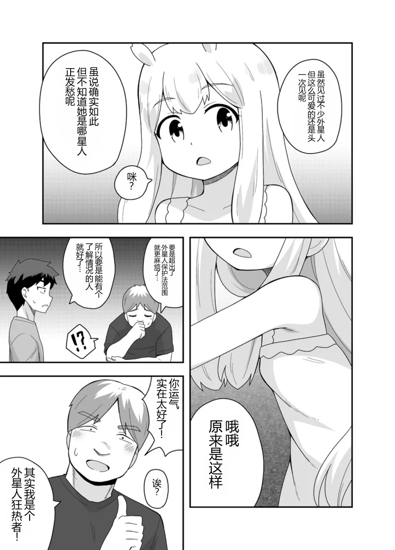 Uchuujin-chan Arawaru! | 外星人酱现身！？ page 10 full