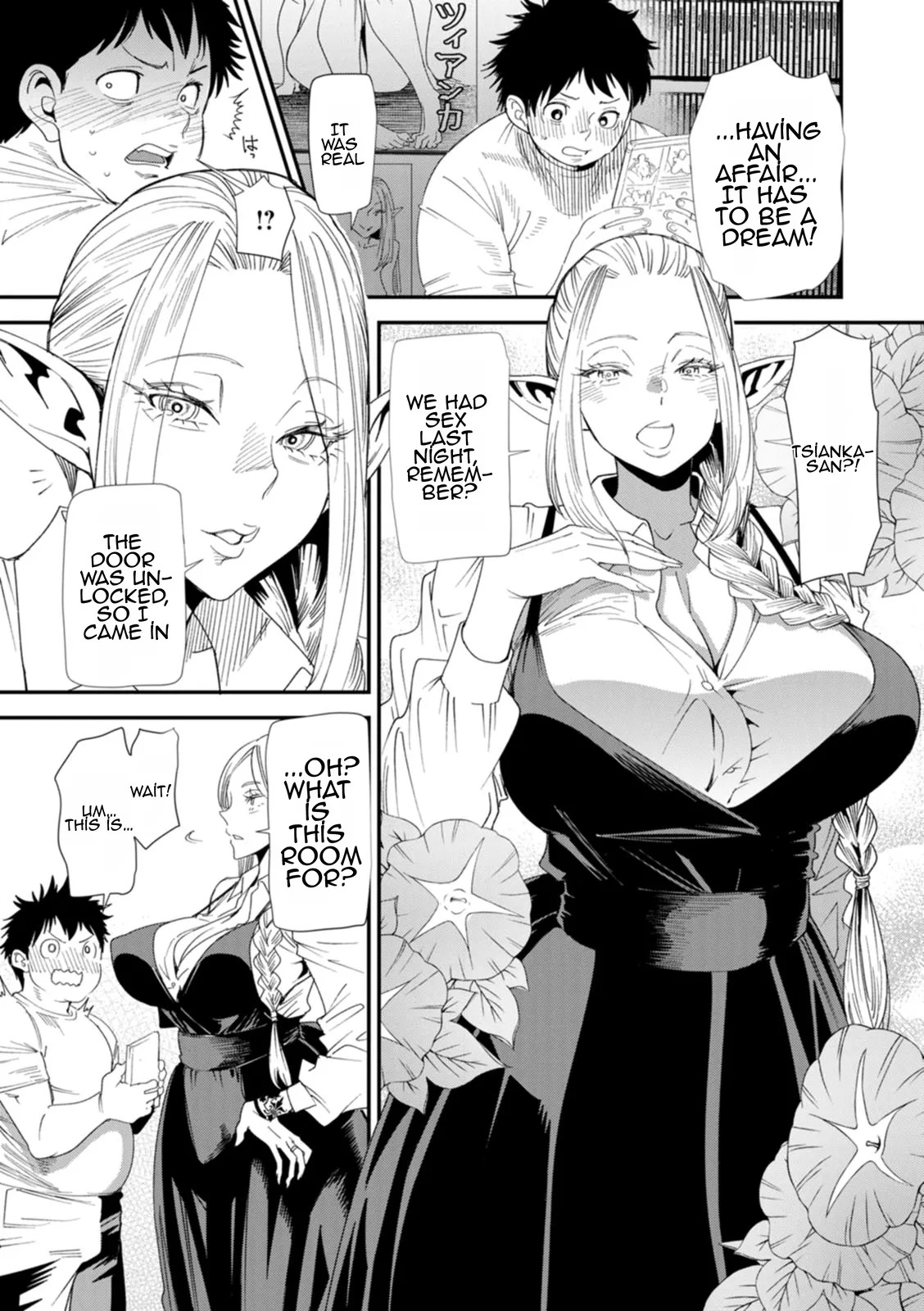 Does the Married Elf Who Made Her AV Debut Dream of a Genuine Orgasm Chapter 2 page 5 full