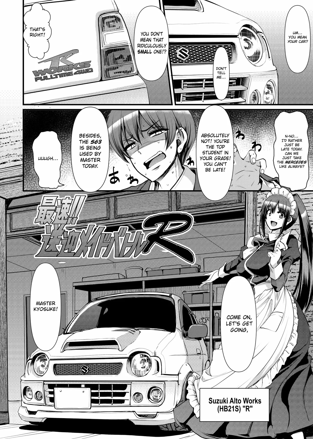 Saisoku!! Sougei Maid Battle R Chapter 1 | Fastest Chauffeur Maid Battle R Chapter 1 page 3 full