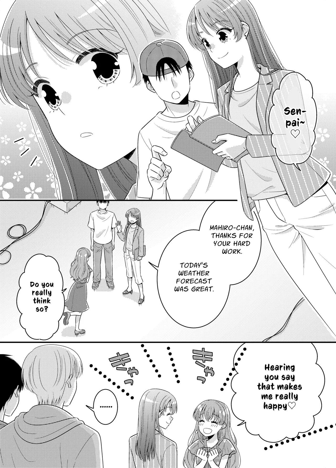 Ojou-sama Weather Caster Oppai Marudashi Mishap | High-Society Weather Caster: Bare-Breasted Mishap page 4 full