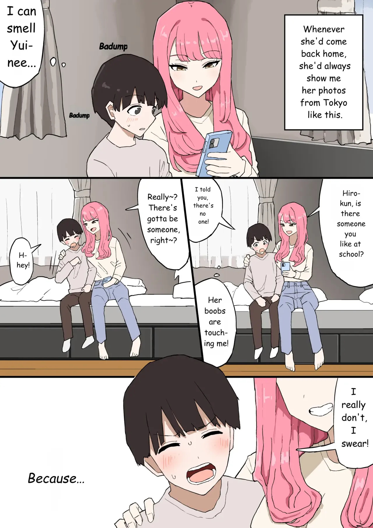 Kinjo no Onee-chan ni Otoshidama Watashite Hamedori Misete Morau Hanashi page 4 full