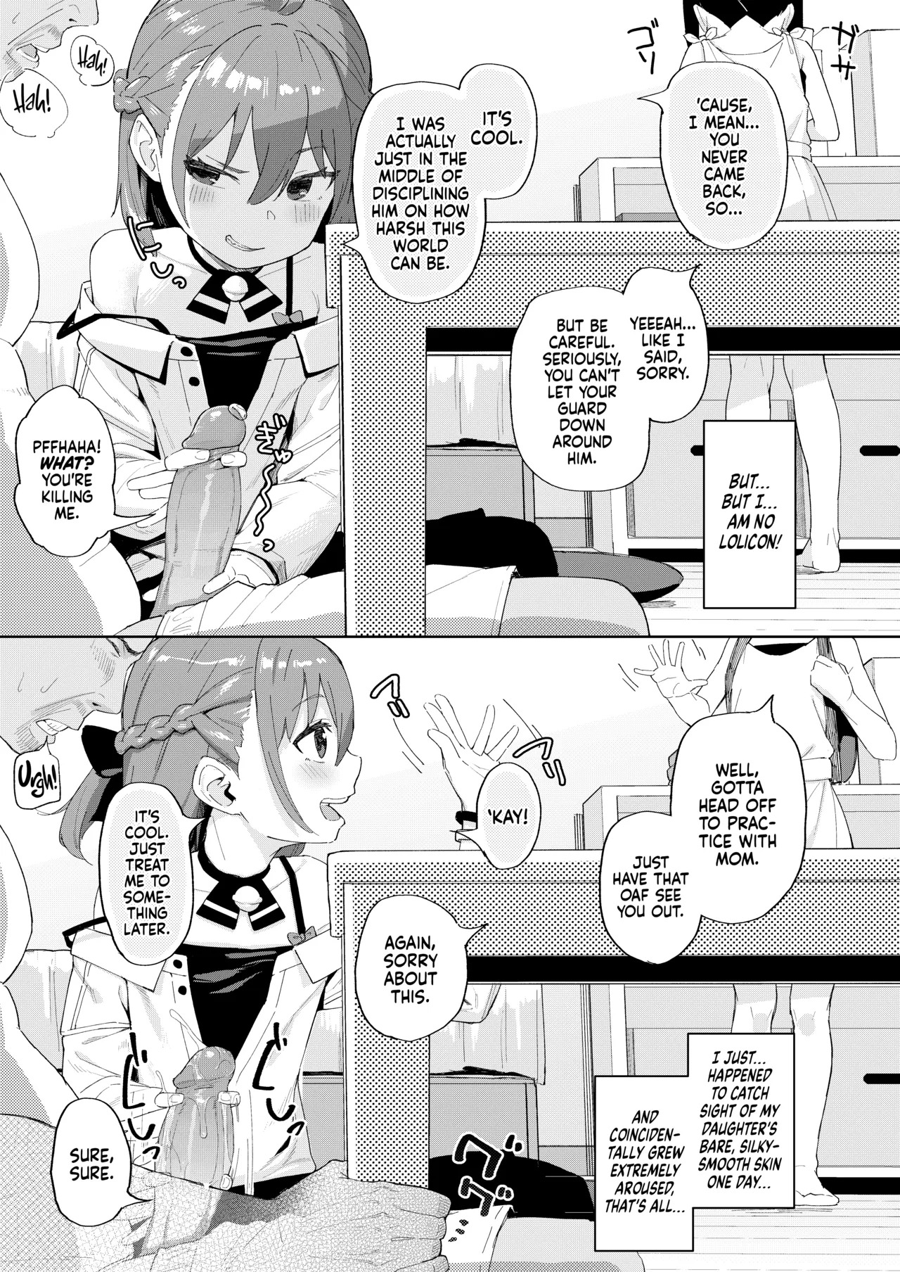 Musume no Tomodachi no Mesugaki ni Okasaremashita | I Was Raped by a Little Brat Who's Friends With My Daughter page 10 full