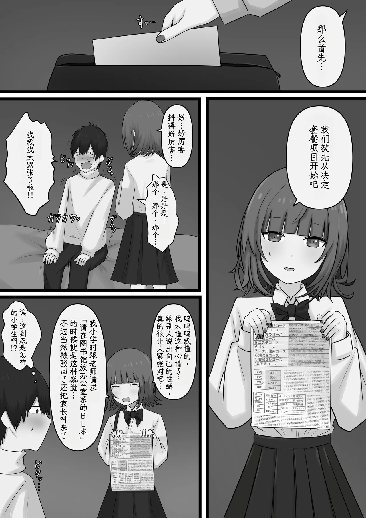 Okubyoumono ga M-seikan ni Itte mita page 9 full