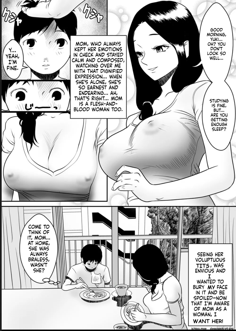 Mama no, Sono Eroi Karada ga Ikenainda 1-2 page 9 full