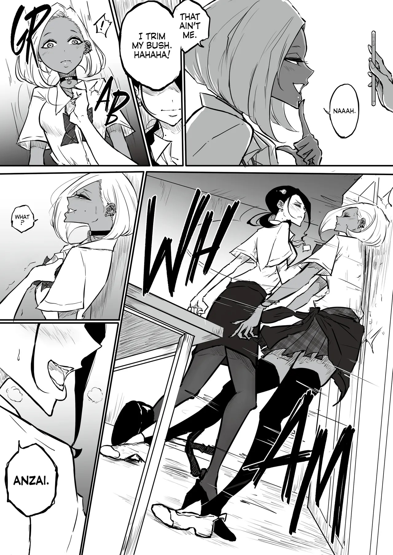 Uptight Teacher Meets Gyaru Slut page 4 full
