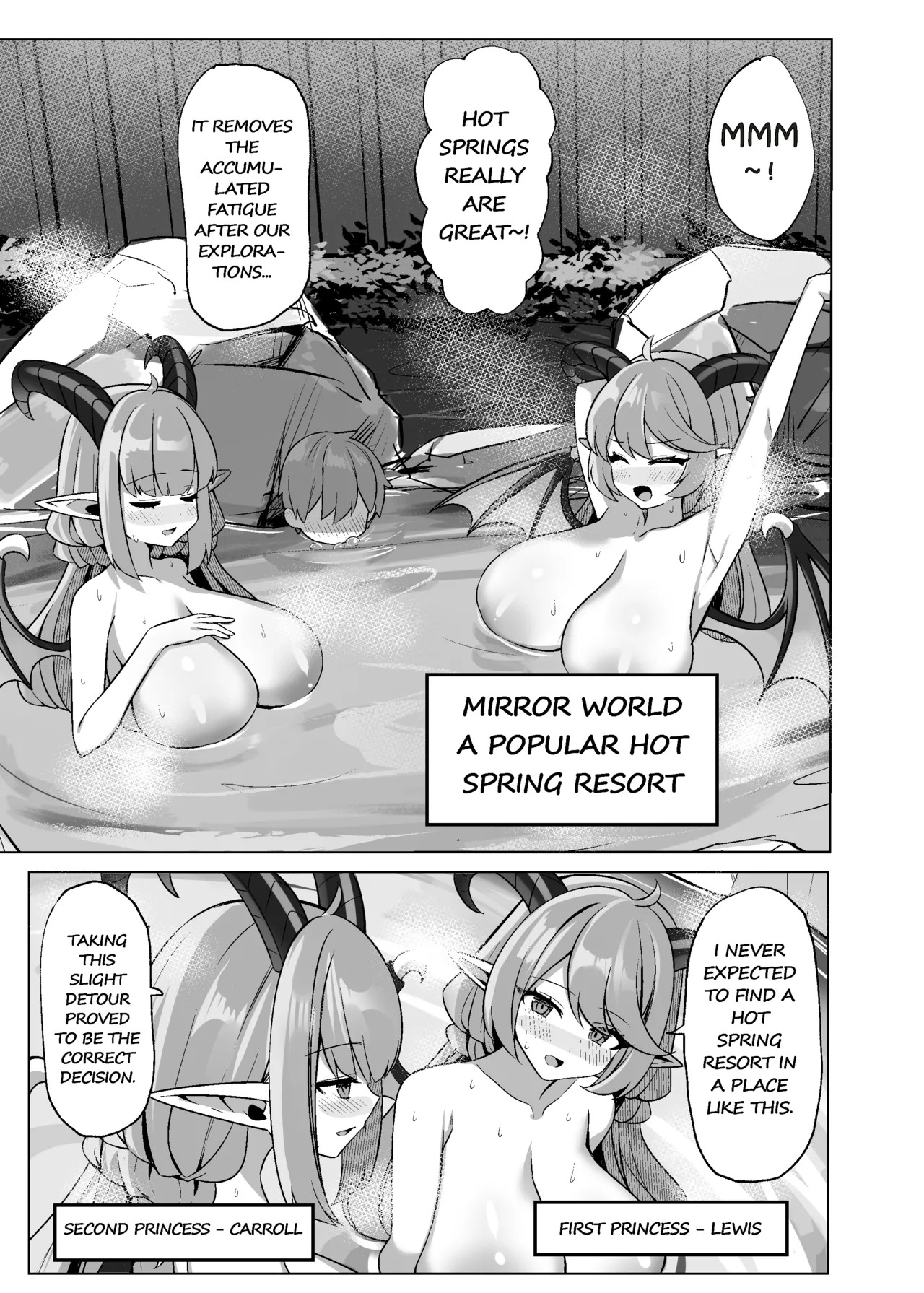 Taida-san ni Taberarechau | Eaten by Miss Sloth - Succubus in Wonderland Side page 2 full
