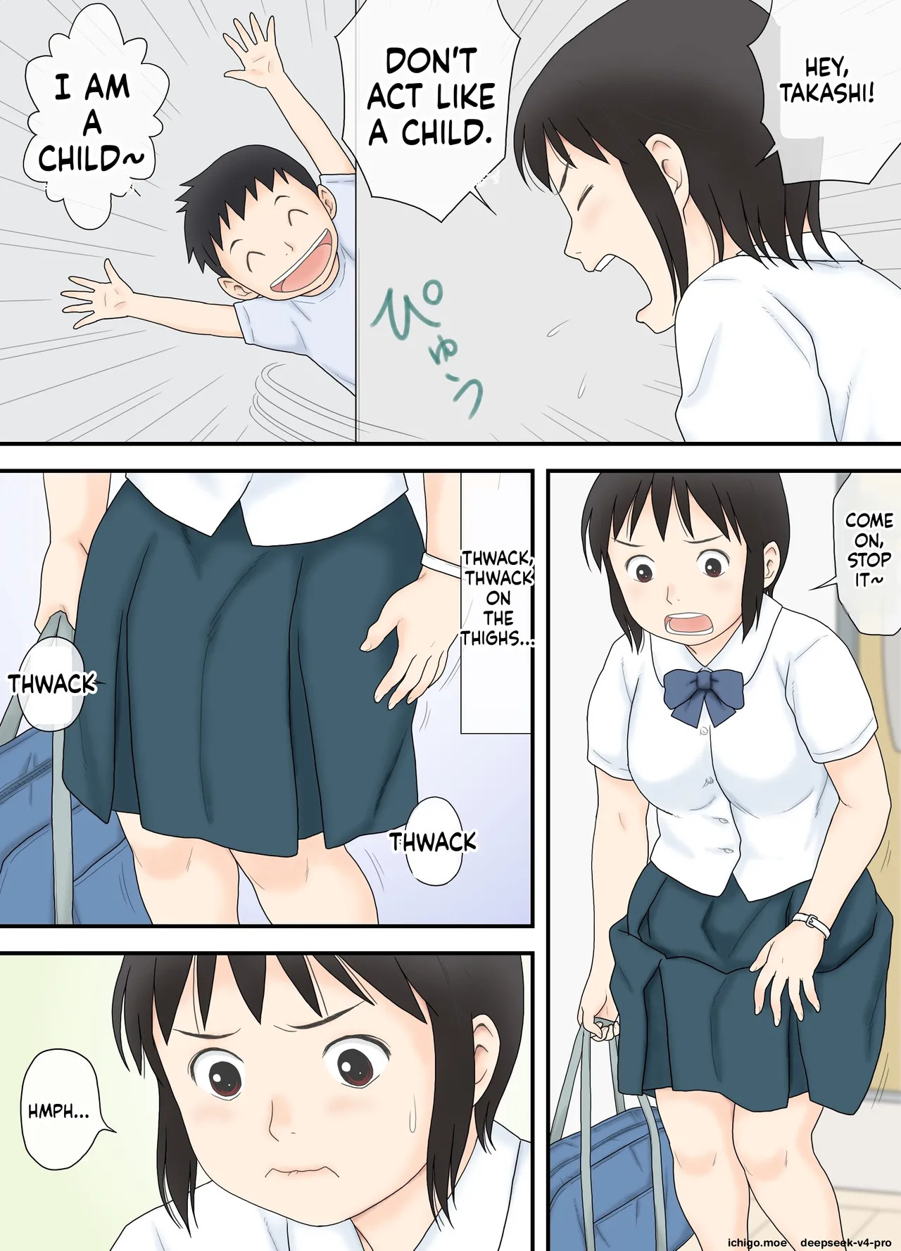 Watashi ga Sukoshi Toshi no Hanareta Otouto to Tsunagatte Shimatta Yoru no Koto page 4 full