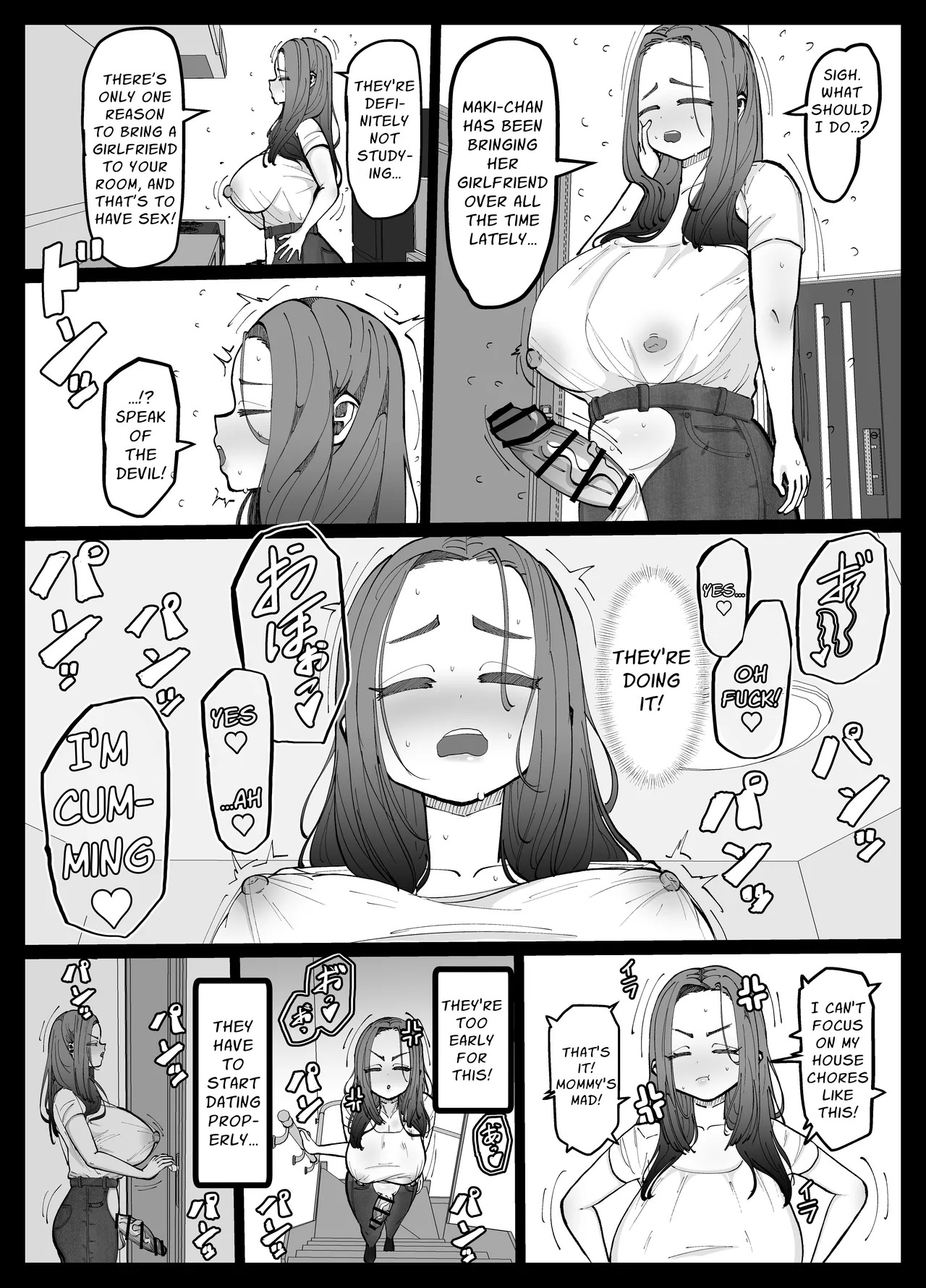 Musume No Kanojo O Netoru Tanetsuke Mama | The Stud-Mama Who Cucks Her Daughter's Girlfriend page 3 full