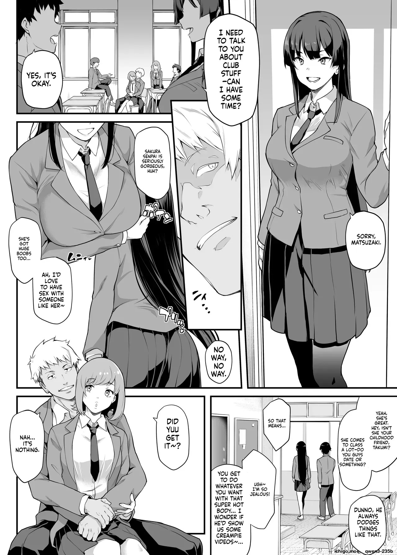 Kendoubu Shushou de Osananajimi no Bijin de Tsuyoi Boku no Kanojo ga, Charao ni Assari Otosareru Wake ga Nai page 4 full