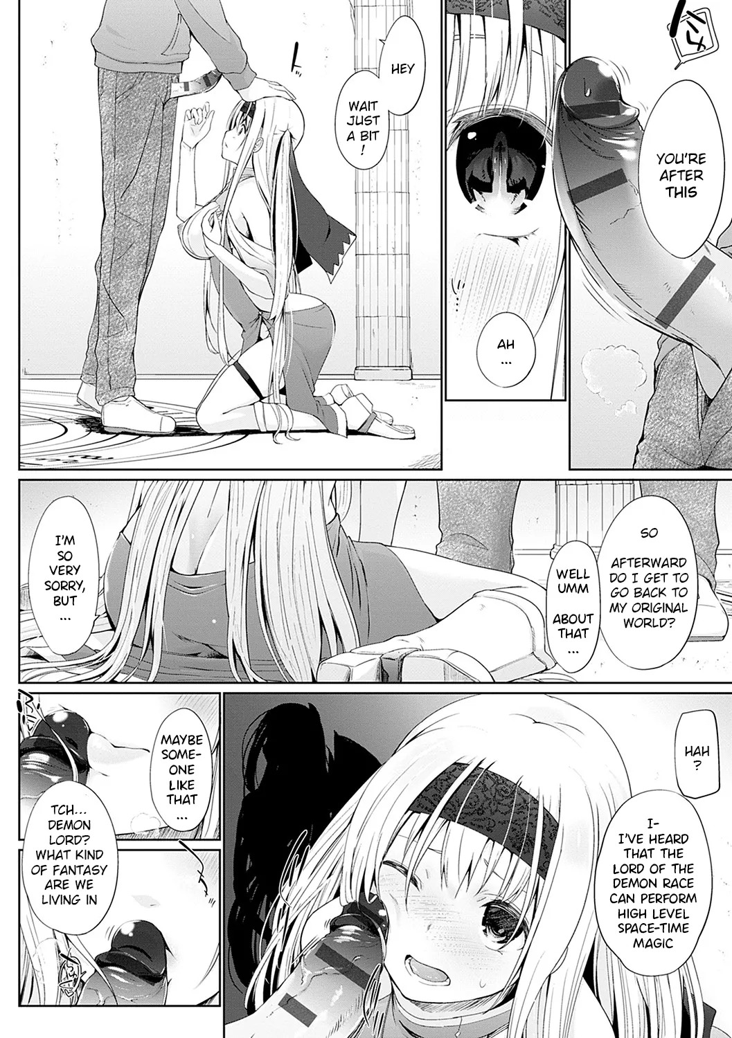 Isekai ni Shoukansaretara Zenin Do M Toka...Chotto Imi ga Wakaranai Ch.1 | page 8 full