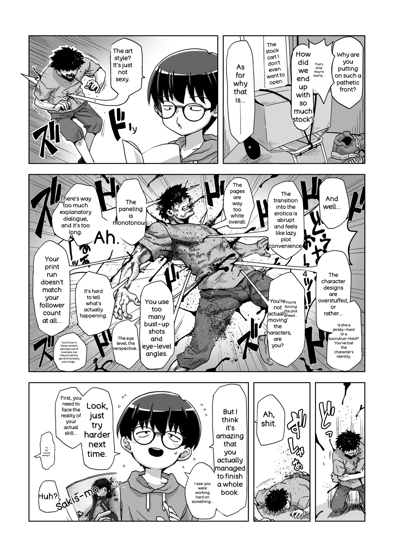 Jimi Meganeko ni Cosplay Sasete H na Satsuei Shitara Futsuu ni Okorareru Hanashi TerribleScans.com page 5 full