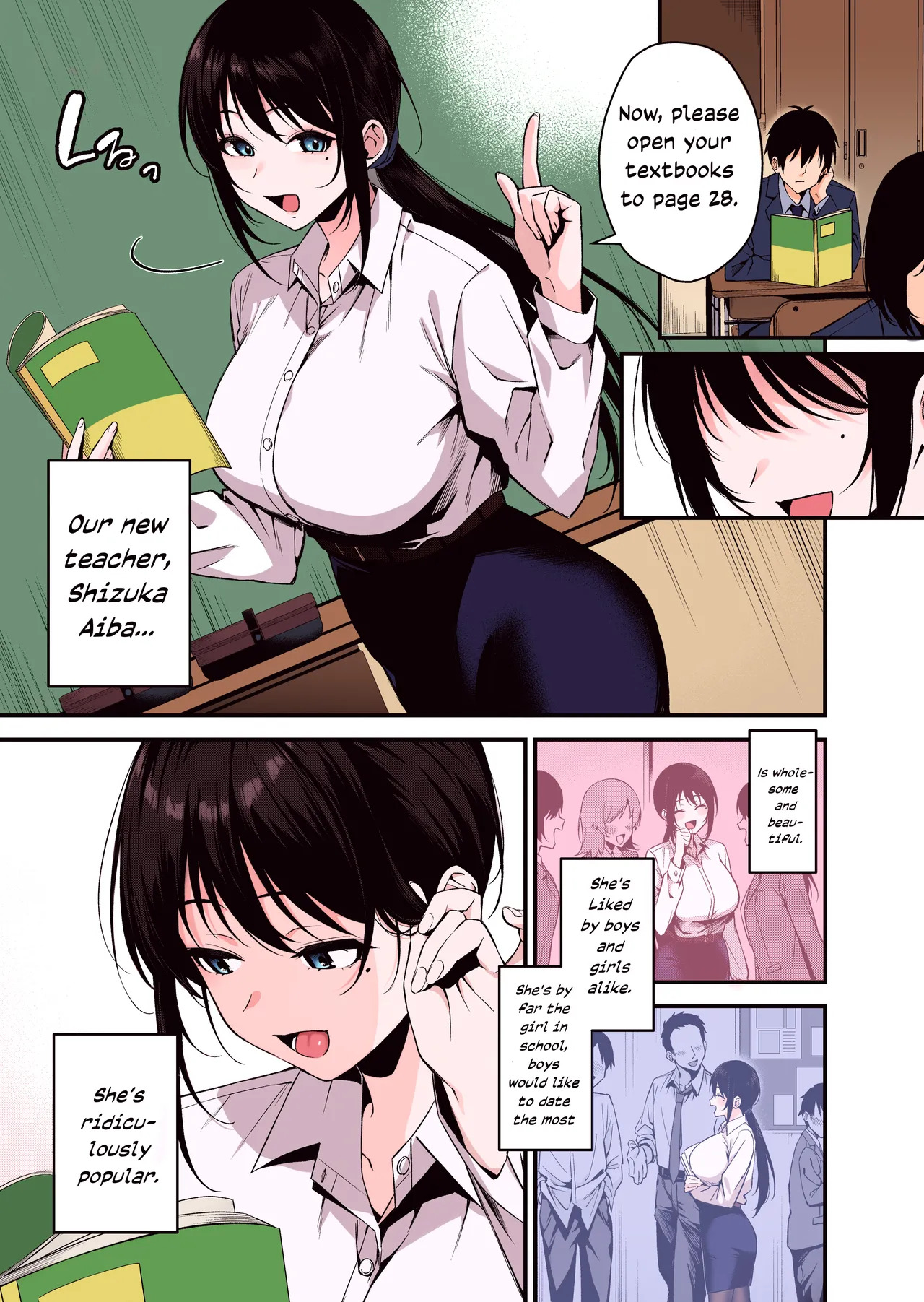 My Teacher is the Girl Behind the Slutty Lewd Streamer page 2 full