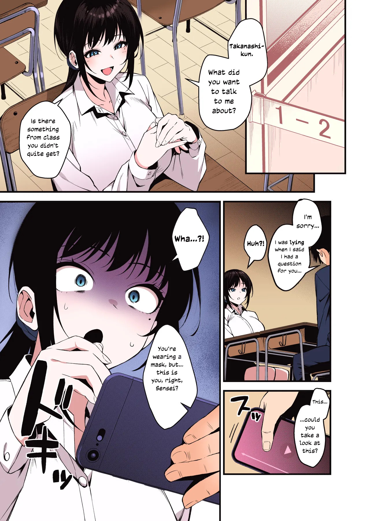 My Teacher is the Girl Behind the Slutty Lewd Streamer page 6 full