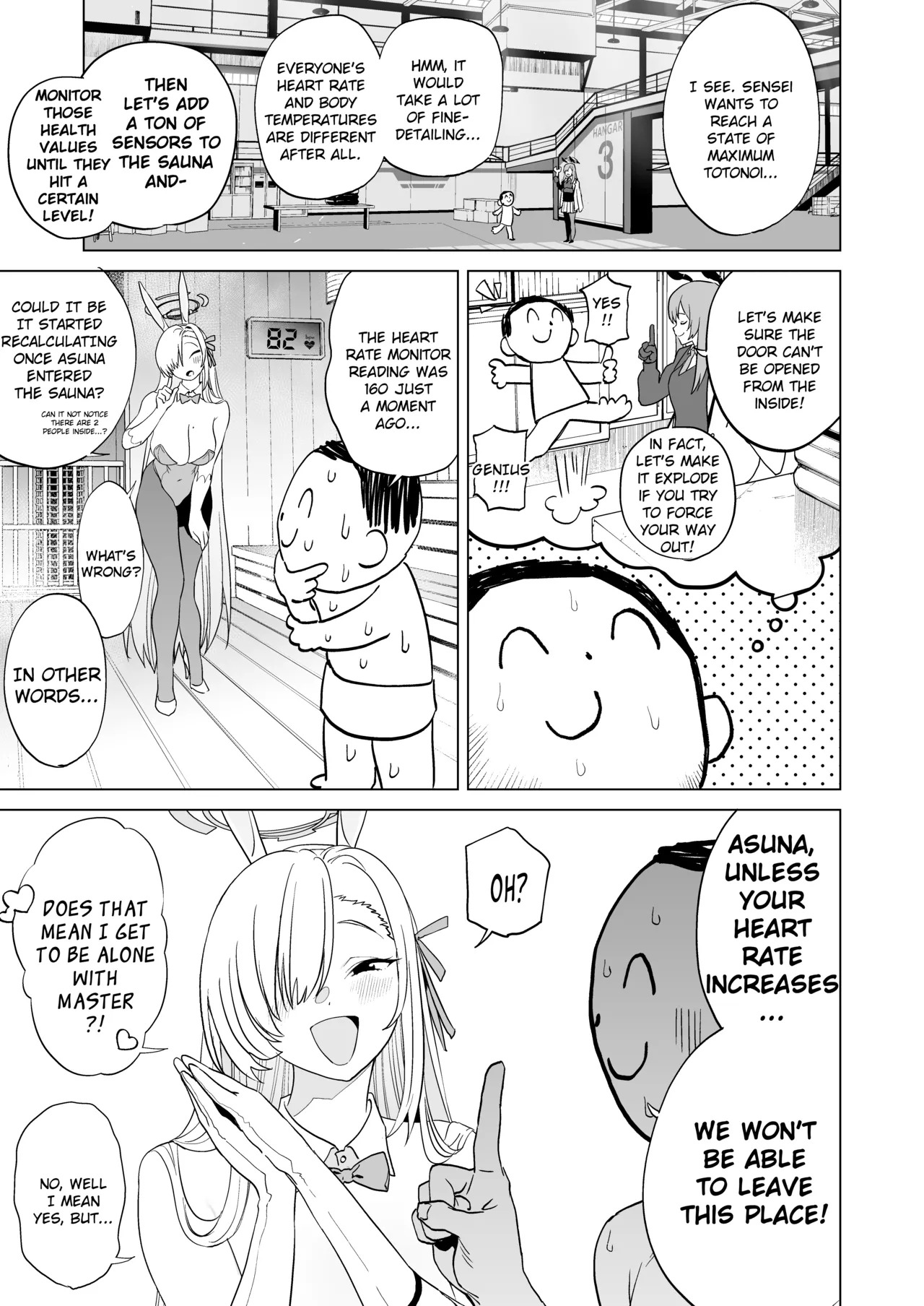 Asuna to Sauna de A-sex | Sweaty Asauna Sex page 5 full