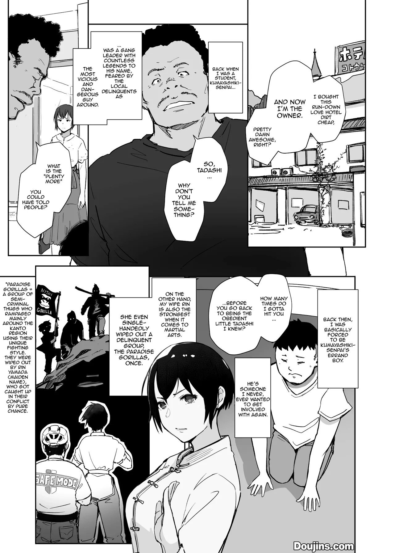 Jimoto no Yabai Senpai VS Boku no Tsuma / The Problematic Senpai From My Hometown VS My Wife page 8 full