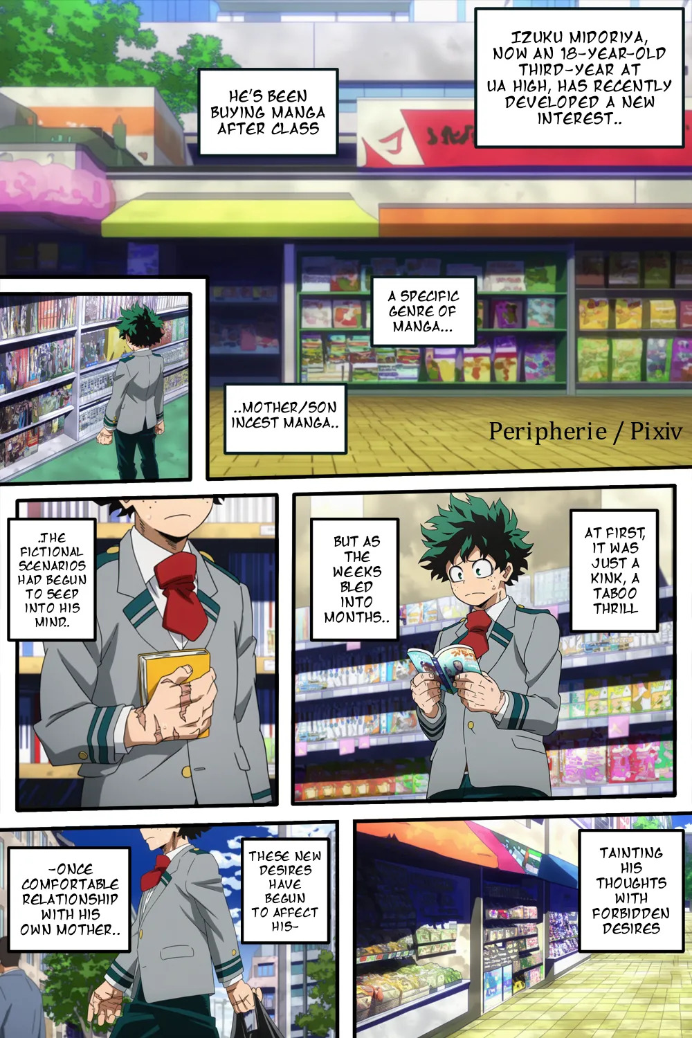 Midoriya Mother Lust page 1 full