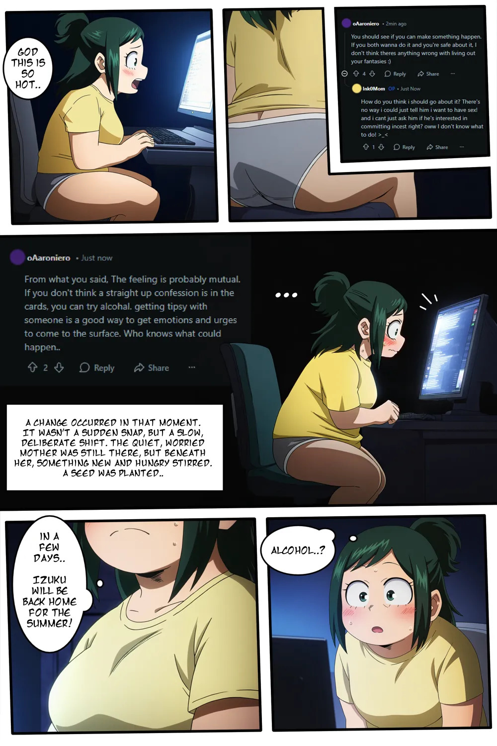 Midoriya Mother Lust page 9 full