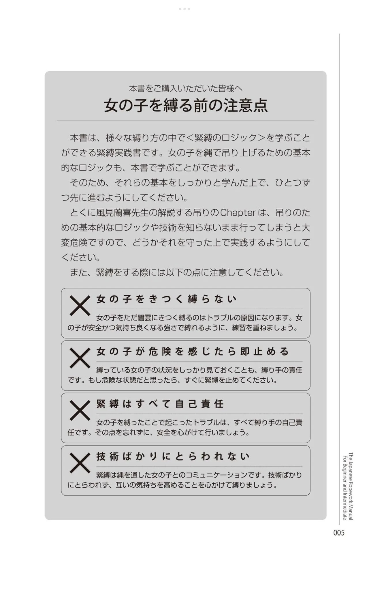 Do It Right Now! Illustrated Bondage Techniques Manual 2 – Light Maniac Text Series page 6 full