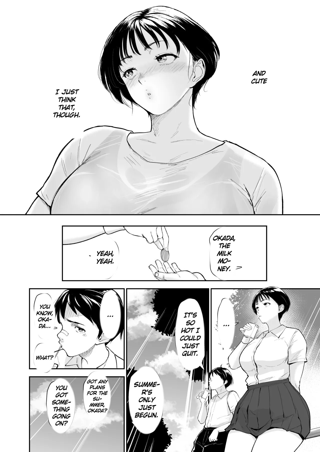 Natsuki's Summer: My Big-Busted Childhood Friend Was Turned Into a Woman by Adult Hands During the Summer page 5 full