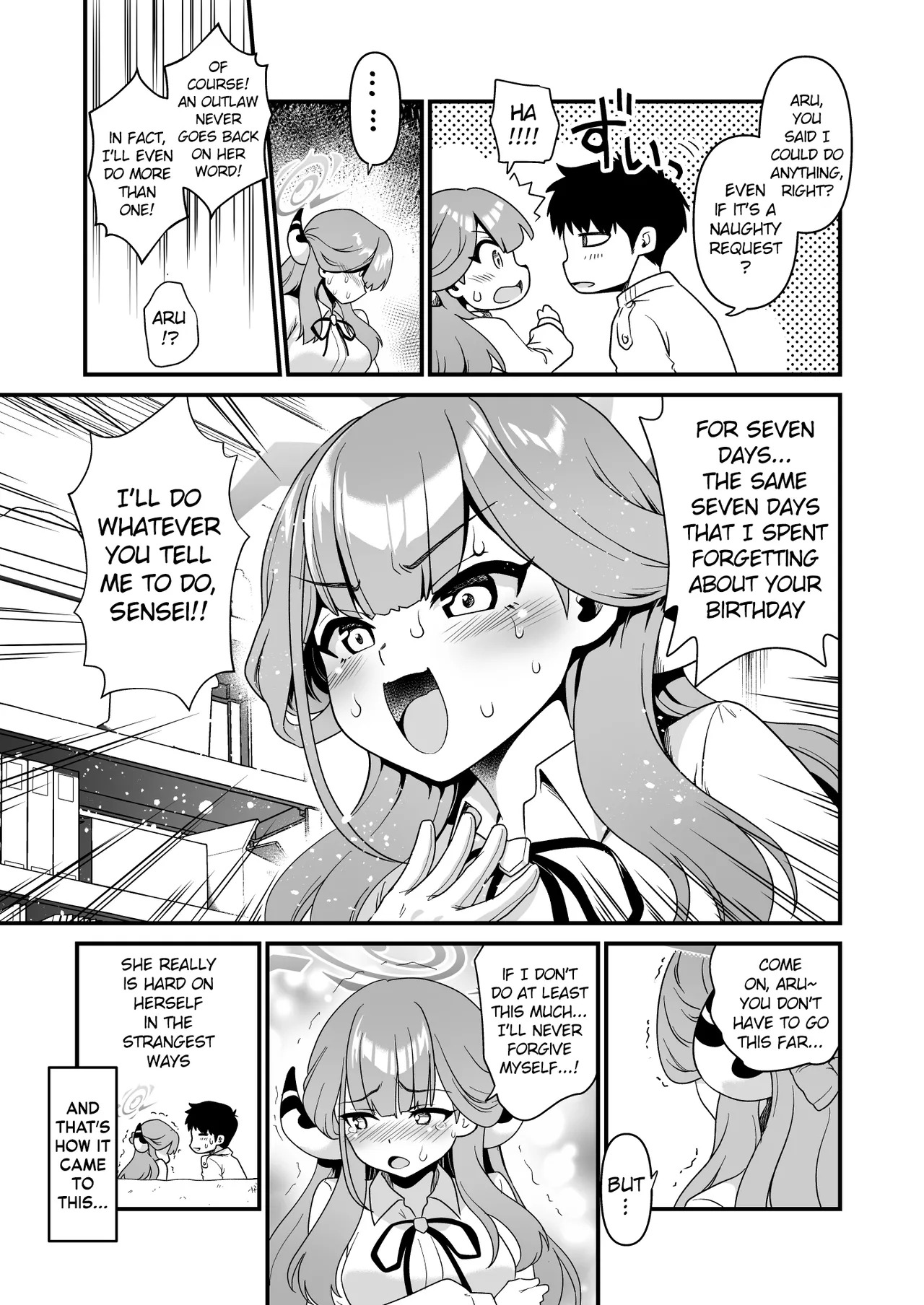 Sensei no Negaigoto | Sensei's Request page 8 full