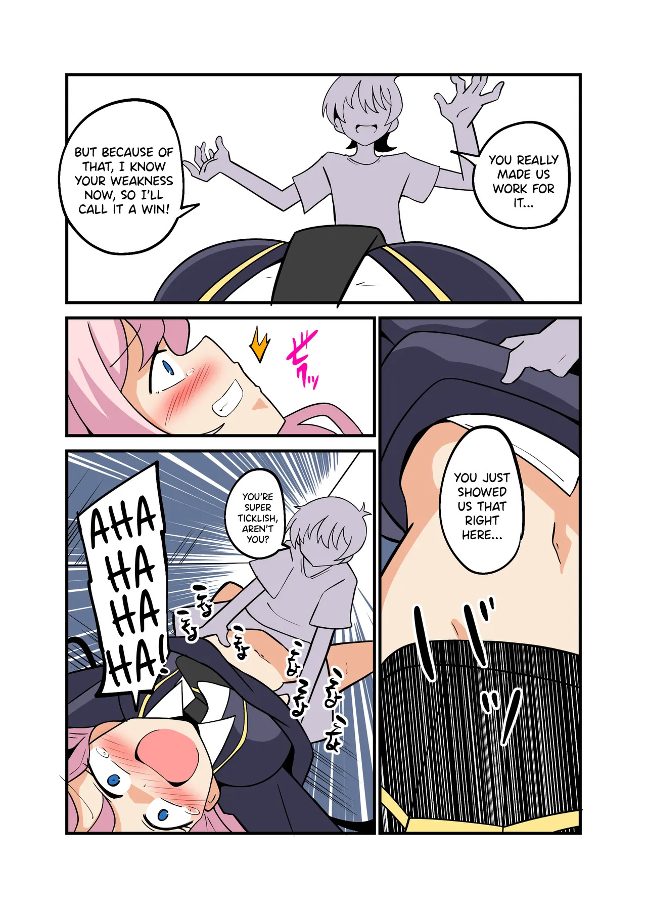 The Sadistic Tickling of an Older Girl page 8 full