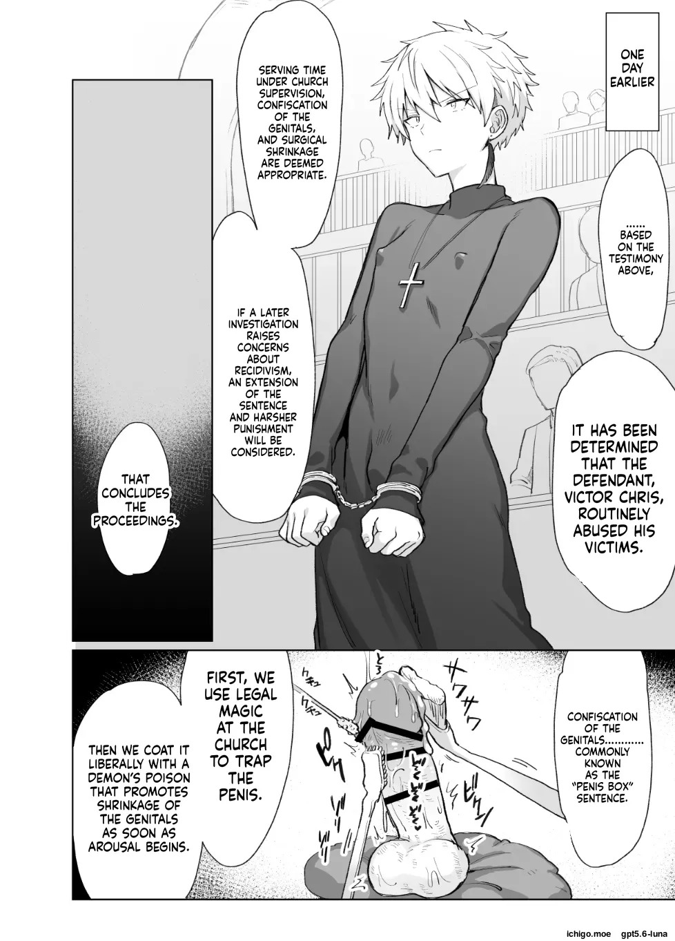 Penis Box: Public Exposure & Forced Orgasm Control Punishment page 4 full